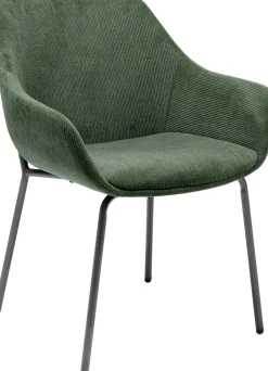 KARE Armlehnstuhl Avignon Grün