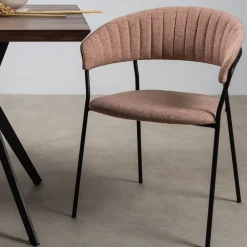 KARE Armlehnstuhl Belle Rosa (2/Set)