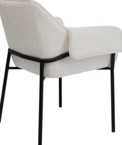 KARE Armlehnstuhl Bess Creme