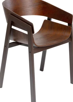 KARE Armlehnstuhl Biarritz Braun