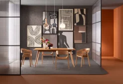 KARE Armlehnstuhl Biarritz Natur