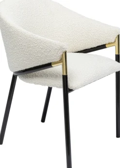 KARE Armlehnstuhl Boulevard Weiß