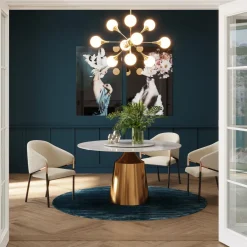 KARE Armlehnstuhl Boulevard Weiß