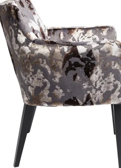 KARE Armlehnstuhl Dark Brown Mode Sublime