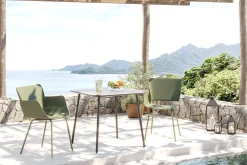 KARE Armlehnstuhl Madeira Grün