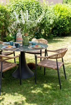 KARE Armlehnstuhl Palma Nature