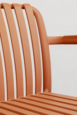 KARE Armlehnstuhl Porto Santo Terracotta