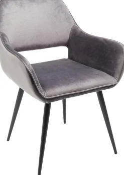 KARE Armlehnstuhl San Francisco Grau
