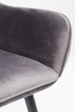 KARE Armlehnstuhl San Francisco Grau