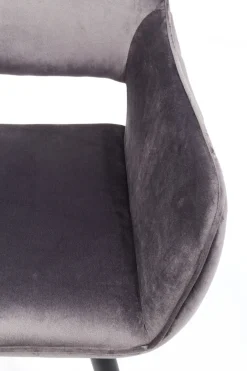 KARE Armlehnstuhl San Francisco Grau