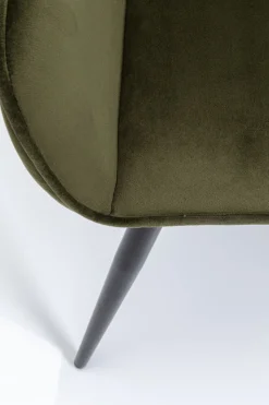 KARE Armlehnstuhl San Francisco Dunkelgrün