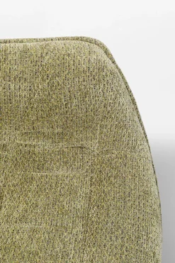 KARE Armlehnstuhl Thelma Melange Grün