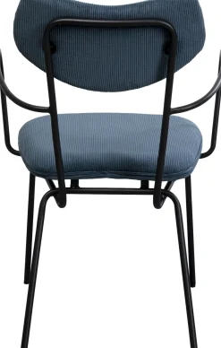 KARE Armlehnstuhl Viola Blau