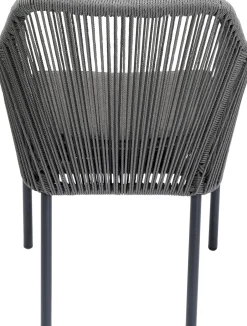 KARE Armlehnstuhl Wave Grau