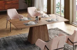 KARE Ausziehtisch Benvenuto Walnut
