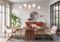 KARE Ausziehtisch Benvenuto Walnut