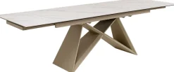 KARE Ausziehtisch Nelly Greige 180(40+40)x90cm