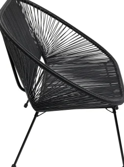 KARE Bank Acapulco Mono Schwarz