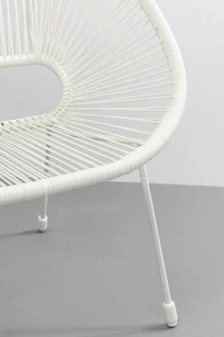 KARE Bank Acapulco Mono Weiß