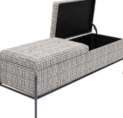 KARE Bank Buttons Storage B&W Groß