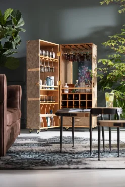 KARE Barschrank West Coast Mobile 60x154cm