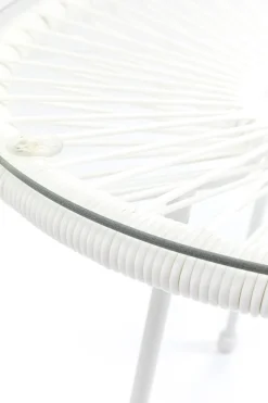 KARE Beistelltisch Acapulco Mono Weiß