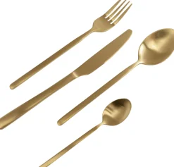 KARE Besteck Gloria Matt Gold (16/tlg.)
