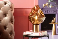 KARE Bett Desire Velvet Ecru 180x200cm