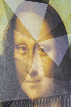 KARE Bild Frame Ma­de­moi­selle Lisa 130x163cm