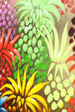 KARE Bild Touched Flower Elefant 120x90cm