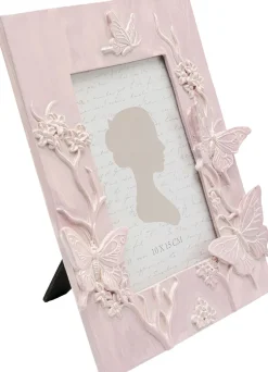 KARE Bilderrahmen Butterfly Rosa 10x15cm