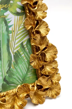 KARE Bilderrahmen Ginkgo Leaf Gold 20x24cm