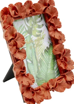 KARE Bilderrahmen Ginkgo Leaf Orange 17x20cm