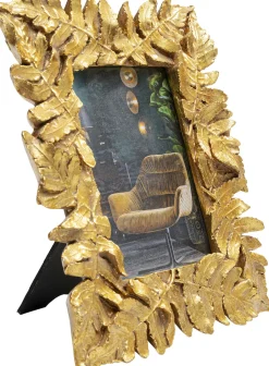 KARE Bilderrahmen Gold Leaves 10x15cm