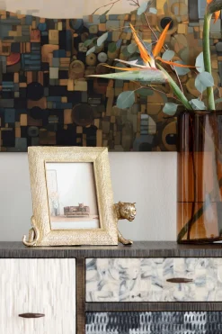 KARE Bilderrahmen Leopard 28x25cm