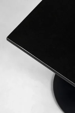 KARE Bistrotisch Capri Schwarz 70x70cm