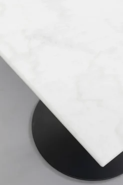 KARE Bistrotisch Capri Weiß 70x70cm