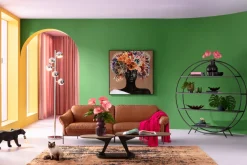 KARE Bodenleuchte Animal Bagheera 40cm