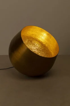 KARE Bodenleuchte Apollon Smooth Gold Ø50cm