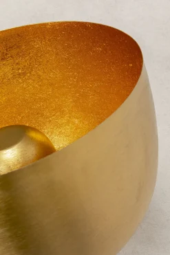 KARE Bodenleuchte Apollon Smooth Gold Ø35cm