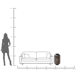 KARE Bodenleuchte Sultans Home 58cm