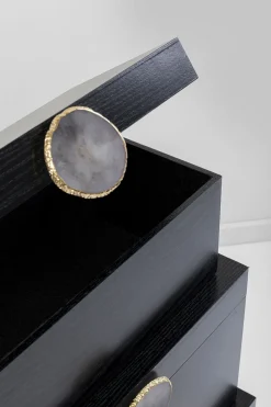 KARE Box Nifty Schwarz (3/Set)