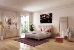 KARE Boxspringbett Benito Star Creme 160x200cm