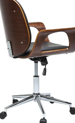 KARE Bürostuhl Patron Walnut