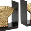 KARE Buchstütze Golden Bird (2/Set)
