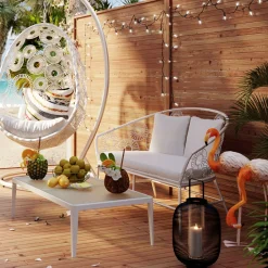 KARE Couchtisch Tiki Weiß