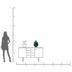 KARE Deko Dose Jackfruit Chameleon 41cm