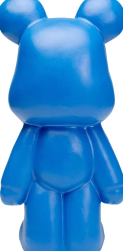 KARE Deko Figur Bear Blau 51cm