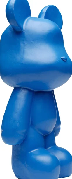 KARE Deko Figur Bear Blau 51cm
