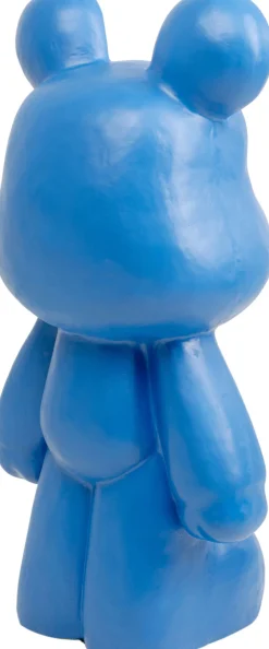 KARE Deko Figur Bear Blau 101cm